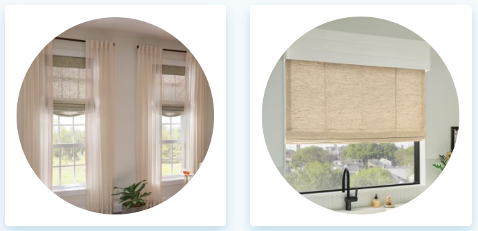 Bali Custom Tailored Roman Shades